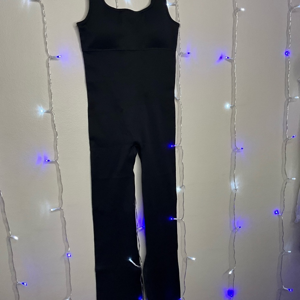 Sleek Black Jumpsuit